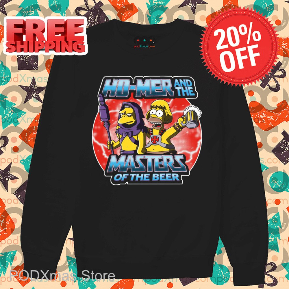The Simpsons Homer And The Masters Of The Beer Shirt
