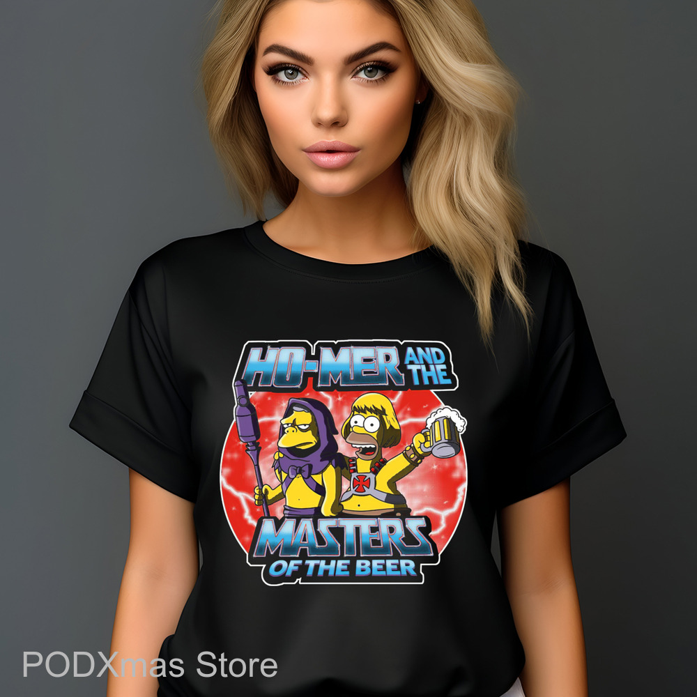 The Simpsons Homer And The Masters Of The Beer Shirt