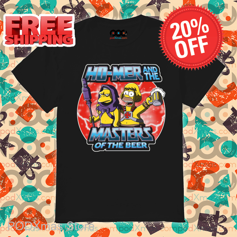 The Simpsons Homer And The Masters Of The Beer Shirt