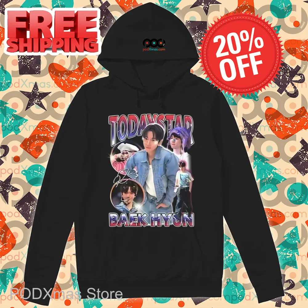 Today Star Baekhyun Signature Shirt