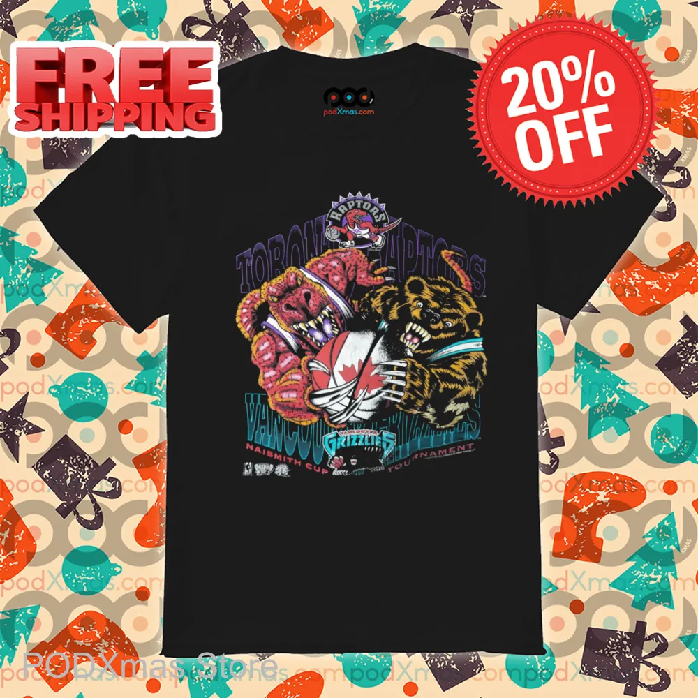 Toronto Raptors Vs Vancouver Naismith Cup Tournament Shirt