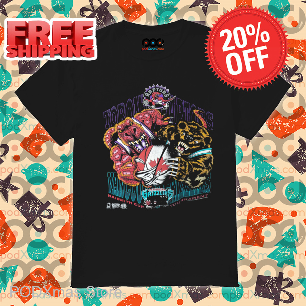 Toronto Raptors Vs Vancouver Naismith Cup Tournament Shirt