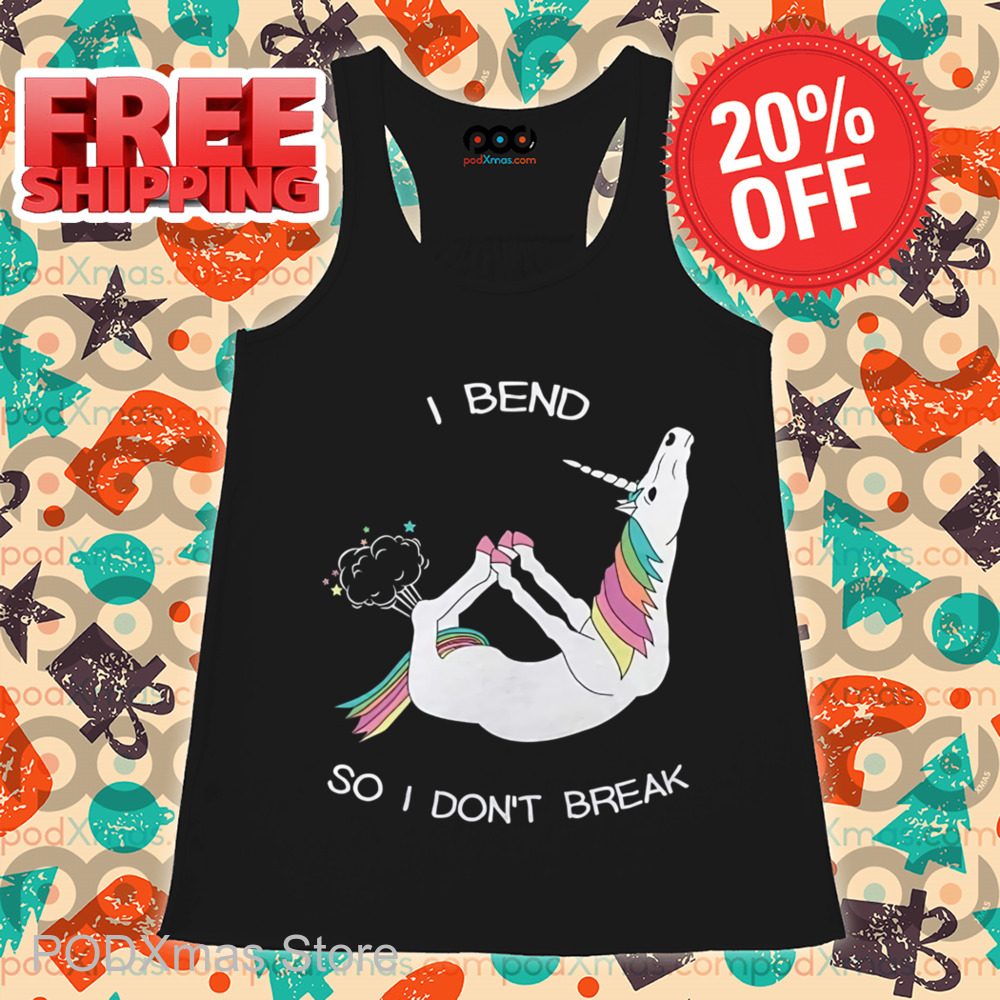 Unicorn Fart I Bend So I Don't Break Shirt