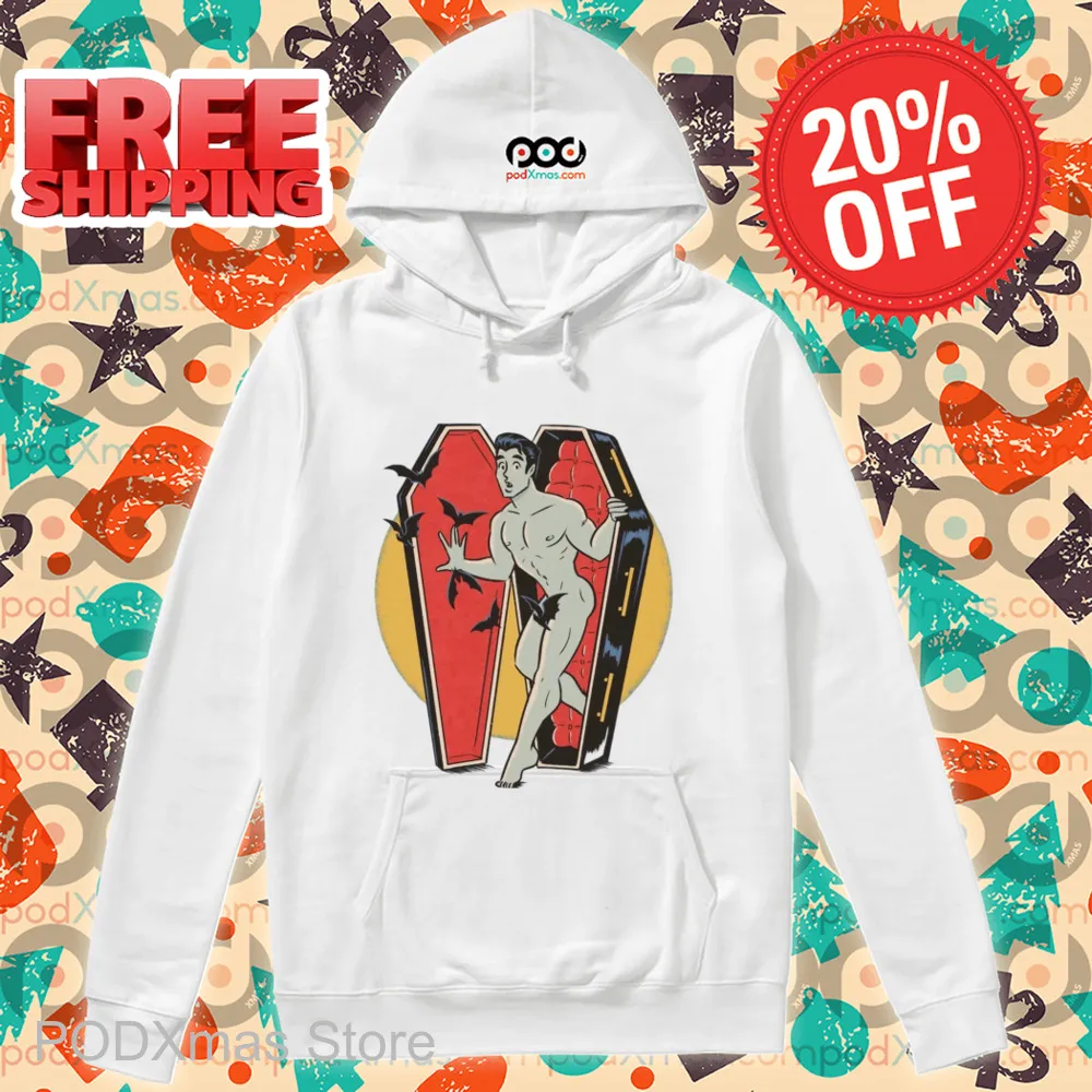 Vampire Coffin Man Nake Shirt