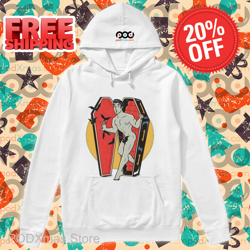 Vampire Coffin Man Nake Shirt