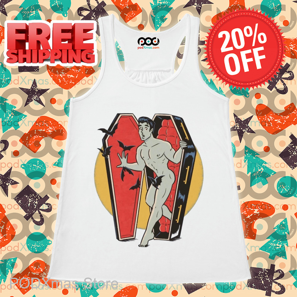 Vampire Coffin Man Nake Shirt