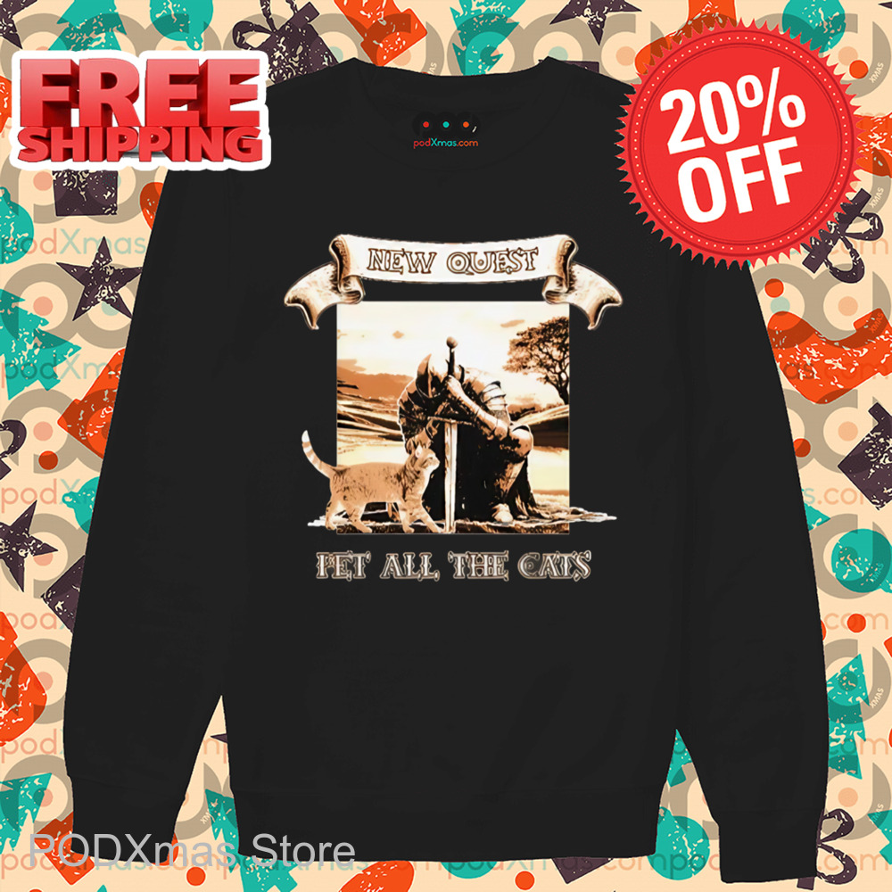 Warrior New Quest Fet All The Cats Shirt