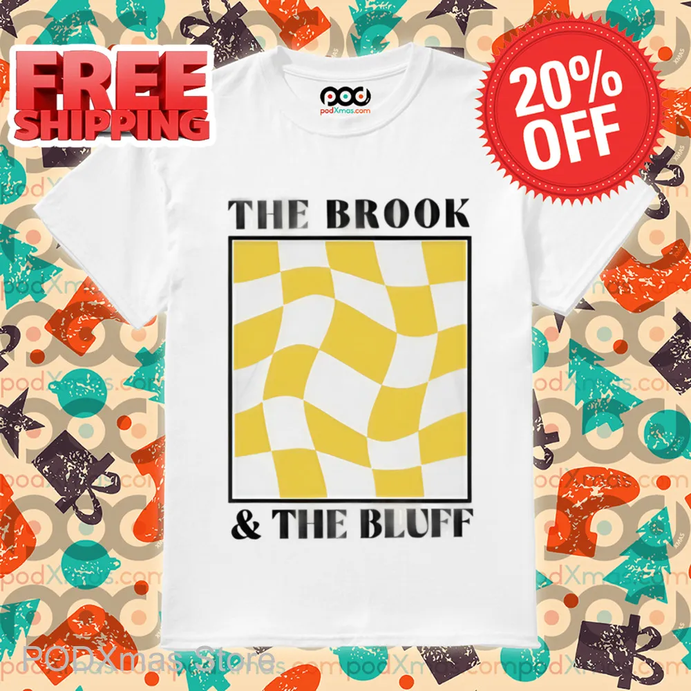 Wavy Yellow Checkered The Brook And The Bluff Shirt