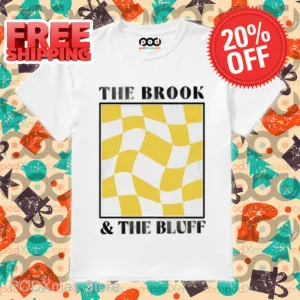 Wavy Yellow Checkered The Brook And The Bluff Shirt