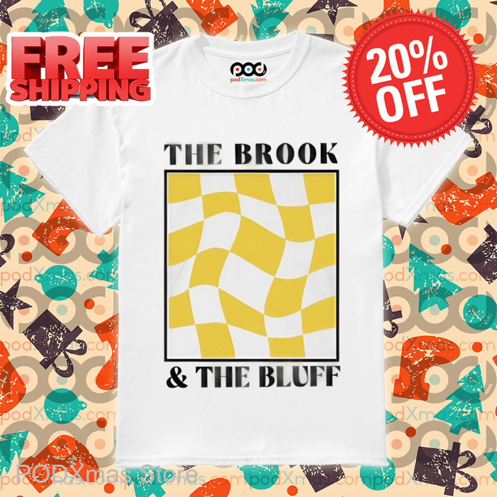 Wavy Yellow Checkered The Brook And The Bluff Shirt