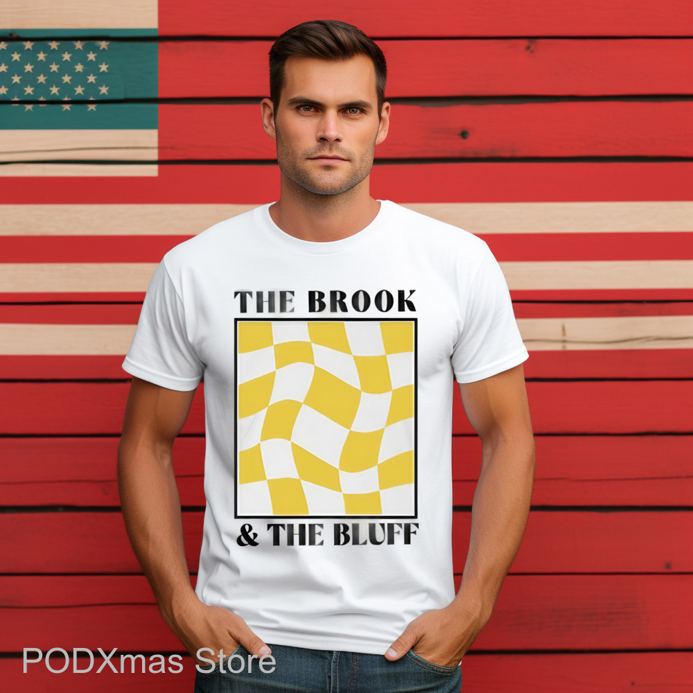 Wavy Yellow Checkered The Brook And The Bluff Shirt