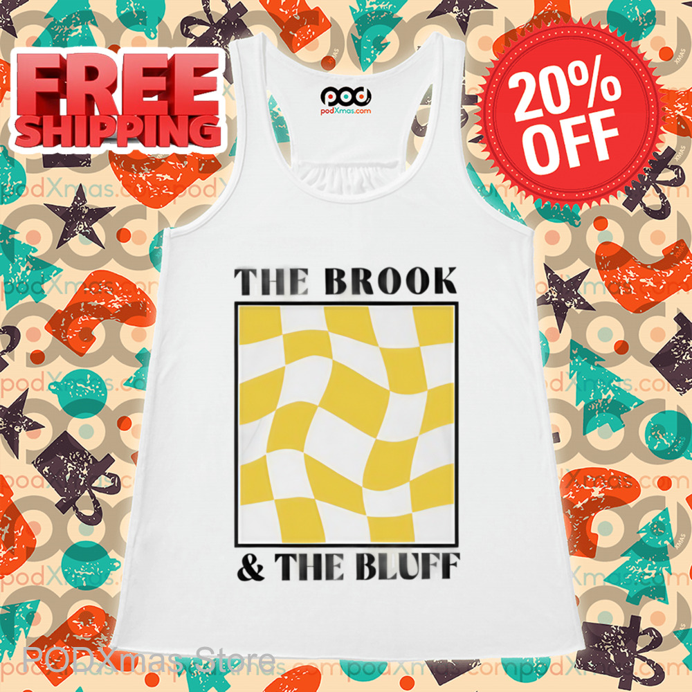 Wavy Yellow Checkered The Brook And The Bluff Shirt