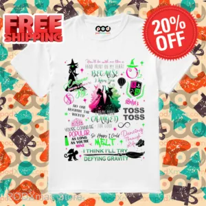 Wicked Melt I Think I'll Try Defying Gravity Shirt