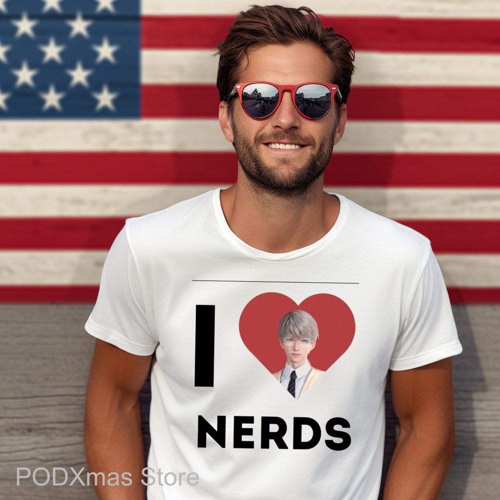 Xavier Love and Deepspace I Love Nerds Shirt