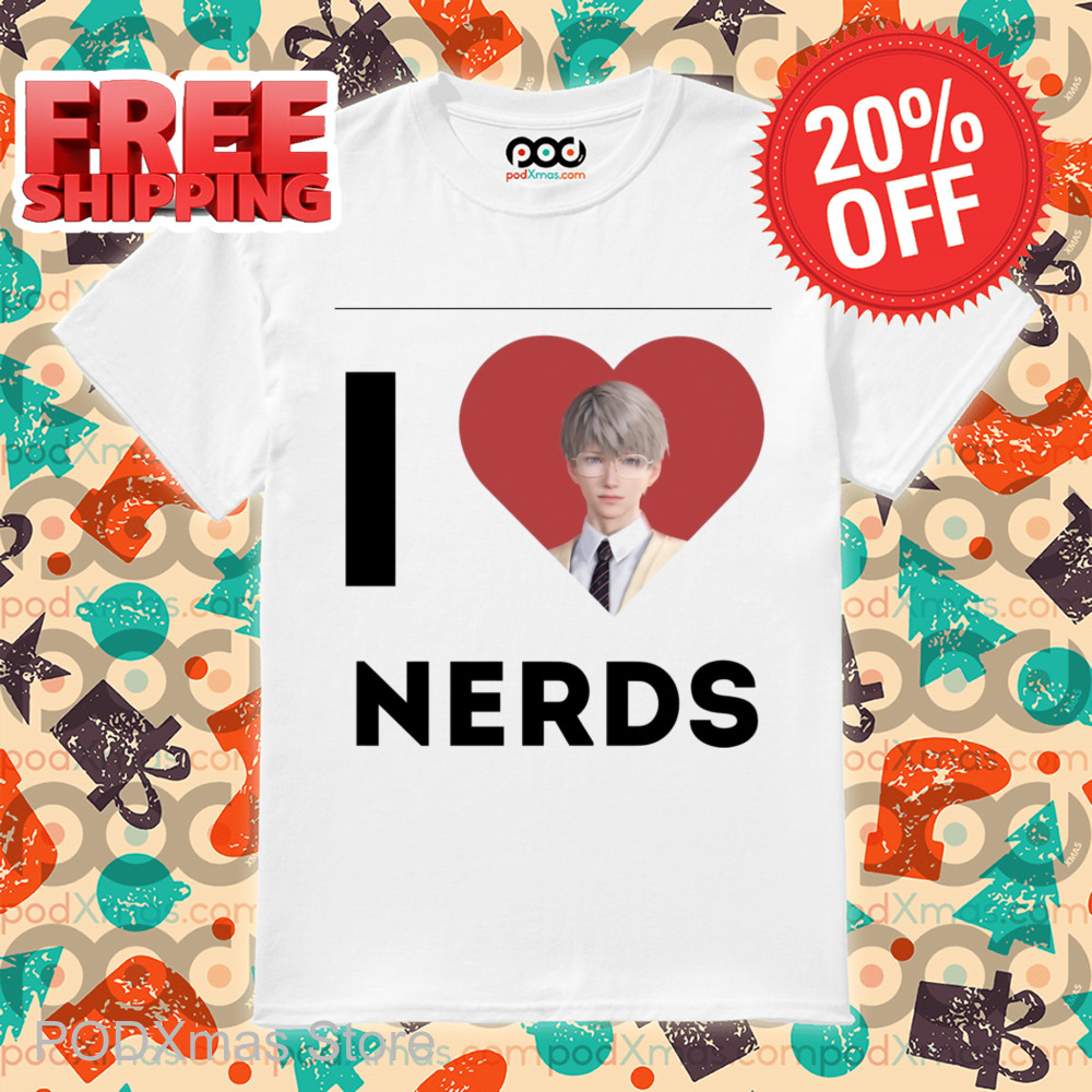 Xavier Love and Deepspace I Love Nerds Shirt