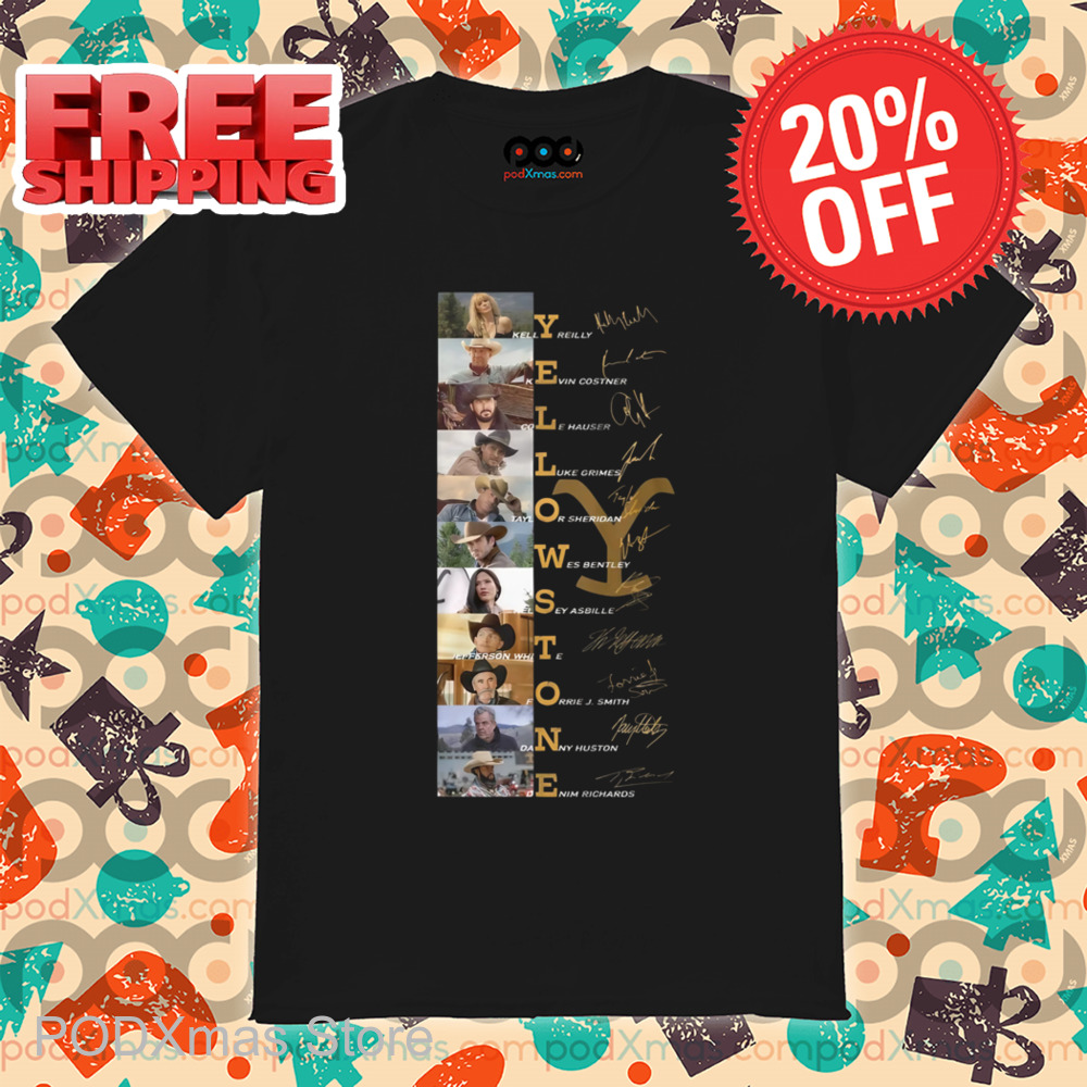 Yellowstone Characters Signature 2024 Shirt