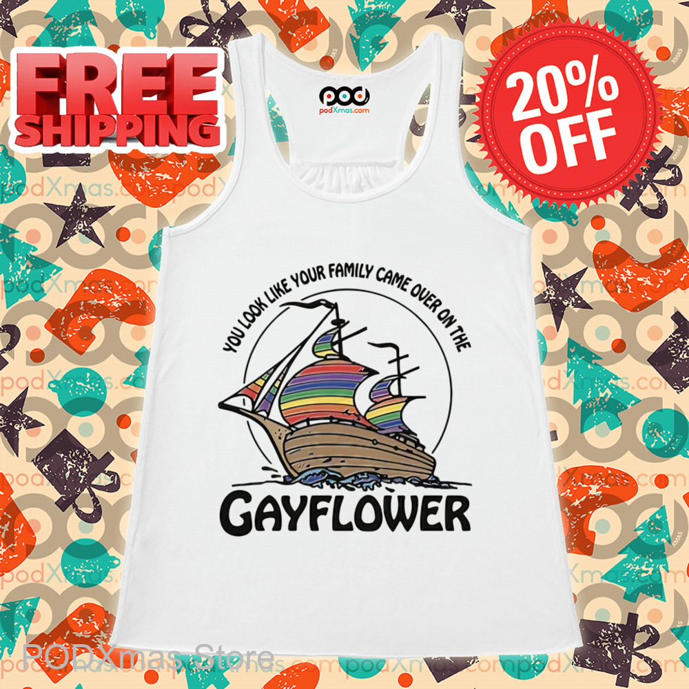 You Look Like Your Family Came Over On The Gayflower Shirt