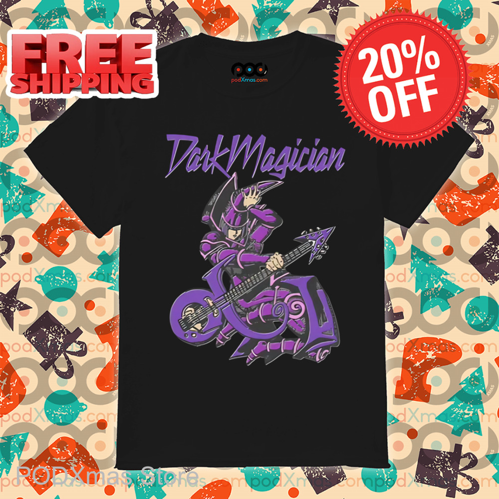 Yugioh Dark Magician Guitar Shirt
