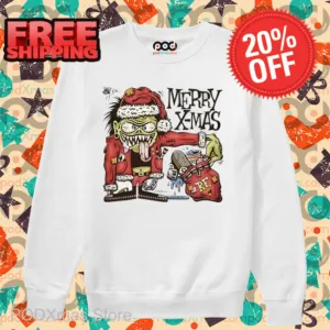Zombie Merry Xmas 2024 Shirt