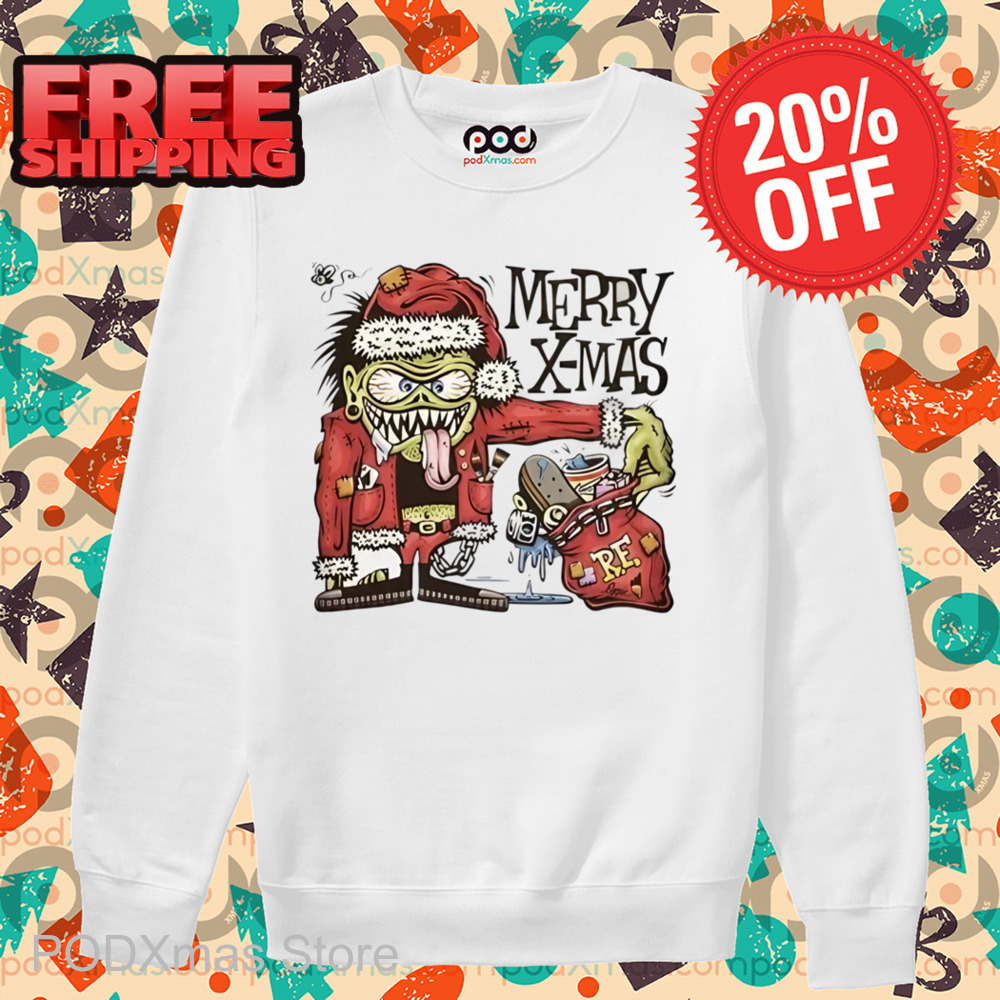 Zombie Merry Xmas 2024 Shirt