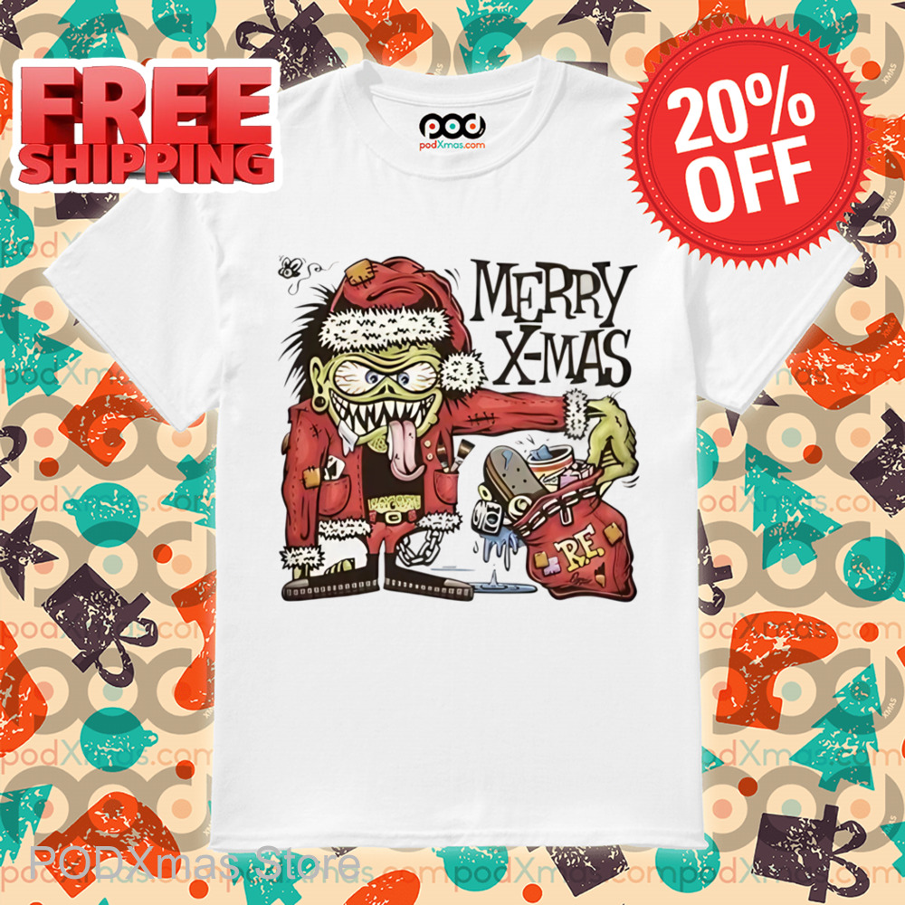 Zombie Merry Xmas 2024 Shirt