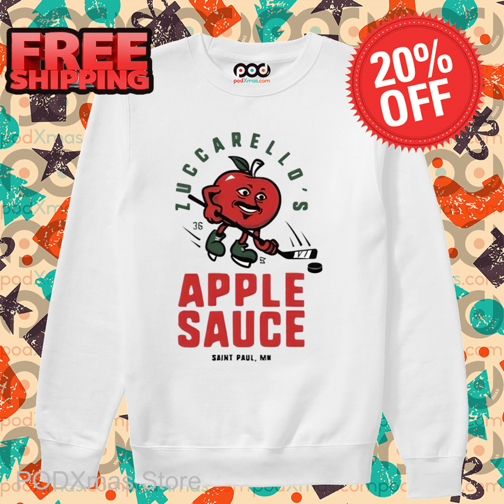 Zuccarello's Apple Sauce Hockey Shirt