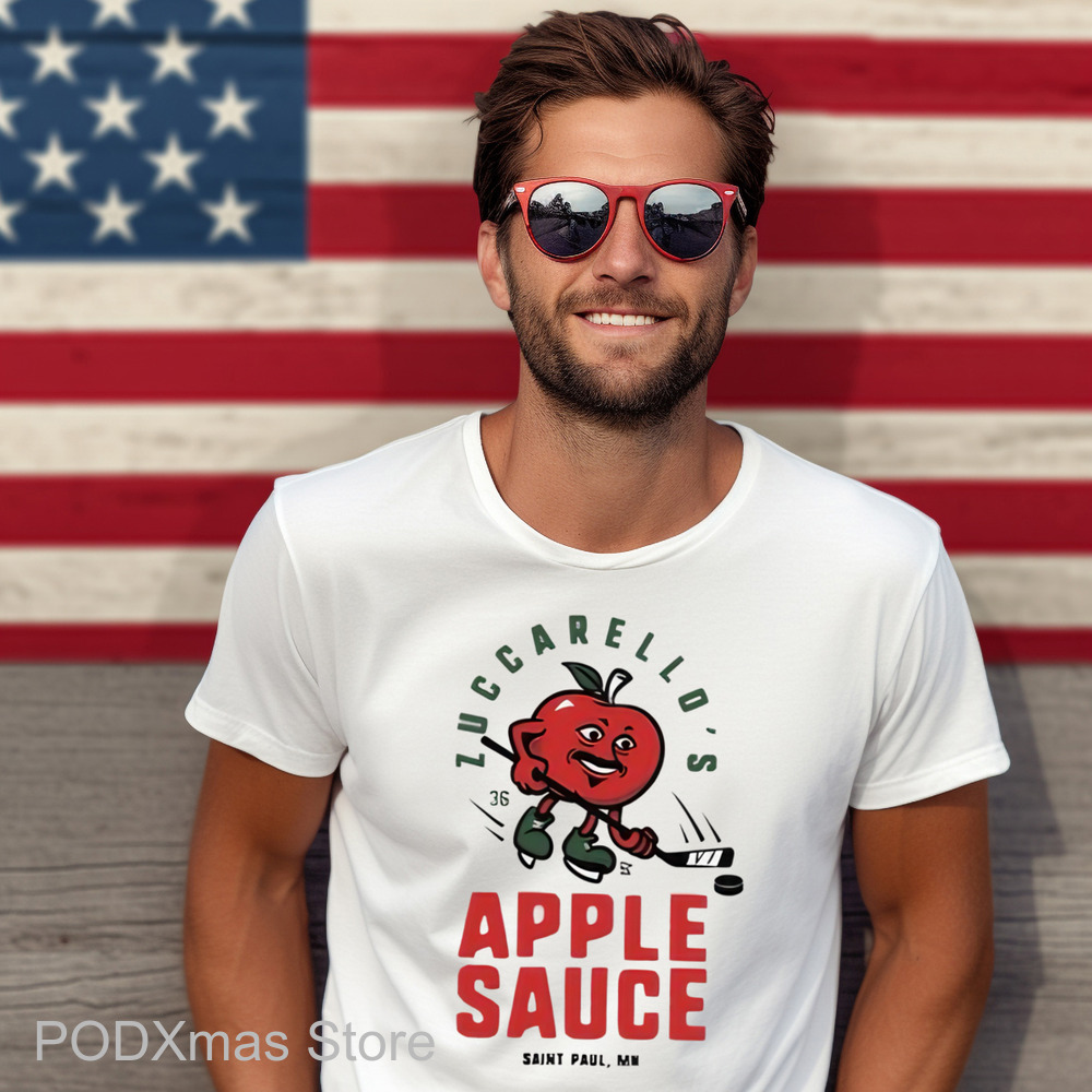 Zuccarello's Apple Sauce Hockey Shirt