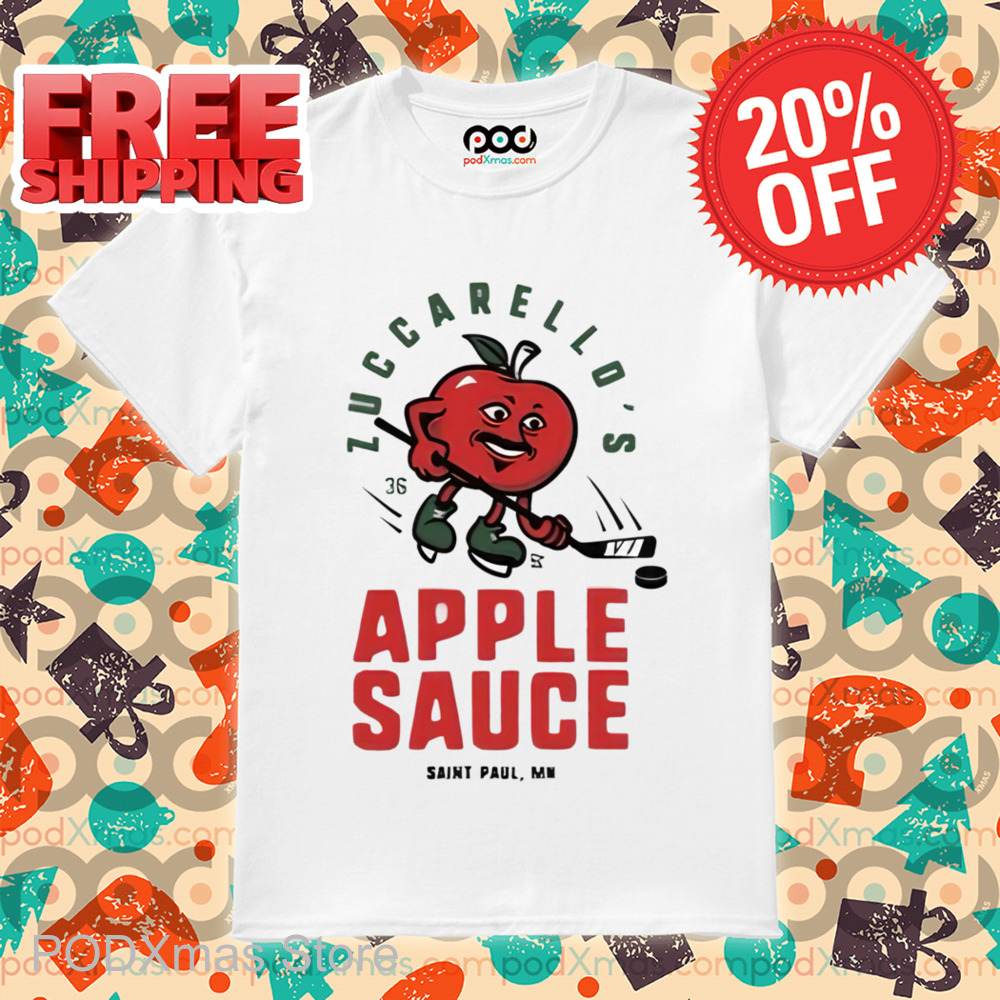 Zuccarello's Apple Sauce Hockey Shirt