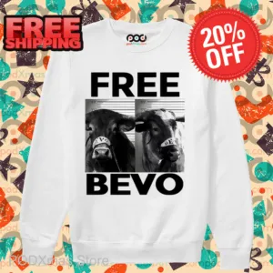 Cow Mugshot Free Bevo Shirt
