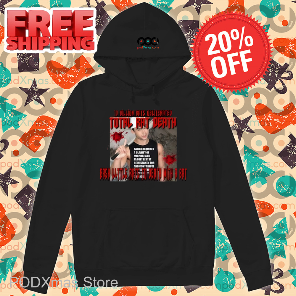 10 Billion Rats Obliterated Total Rat Death Shirt