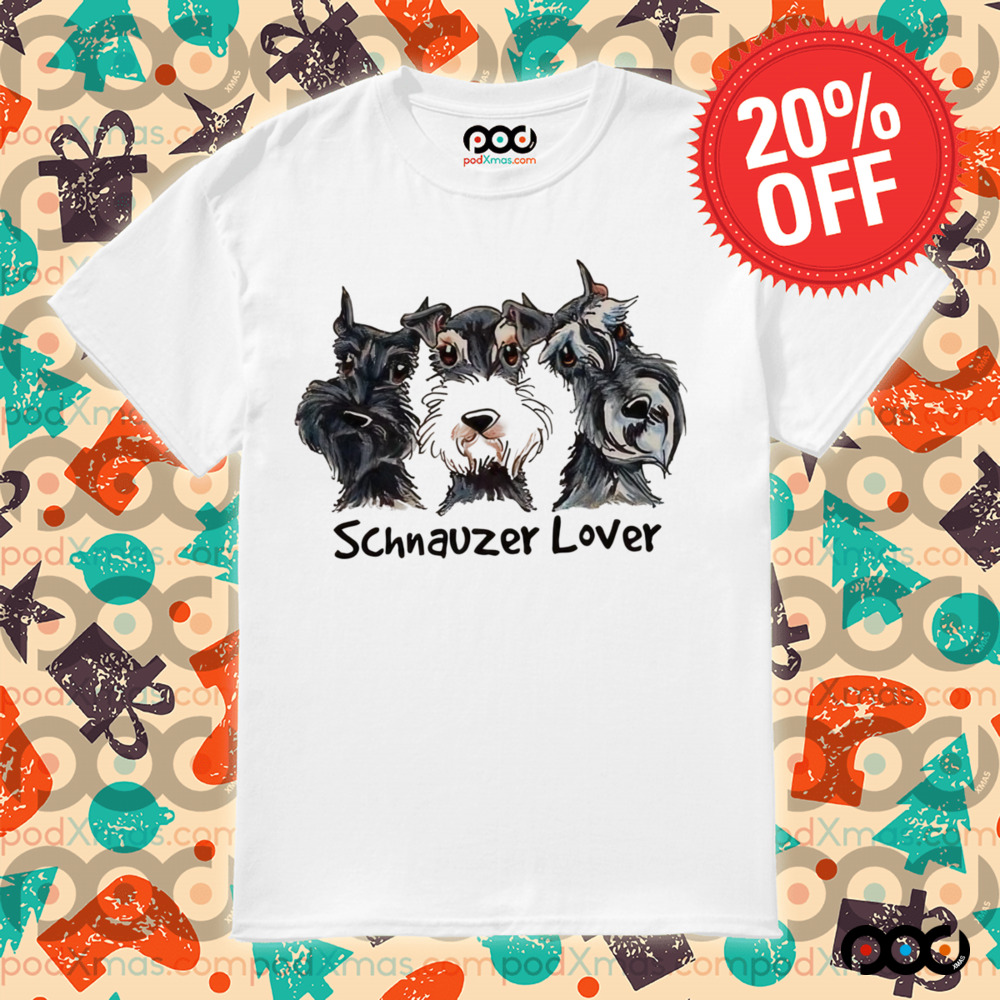 Schnauzer Dog Lover Vintage Shirt