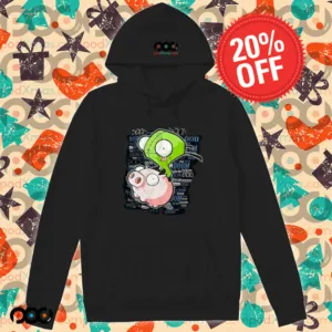 Invader Zim Gir Riding Pig Mighty Fine Shirt