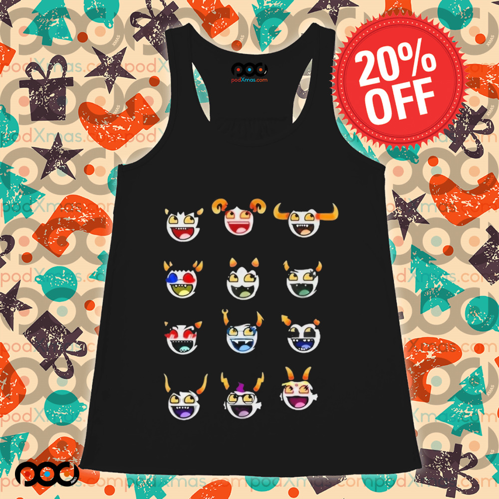 Homestuck Troll Awesome Smiley Icons Shirt