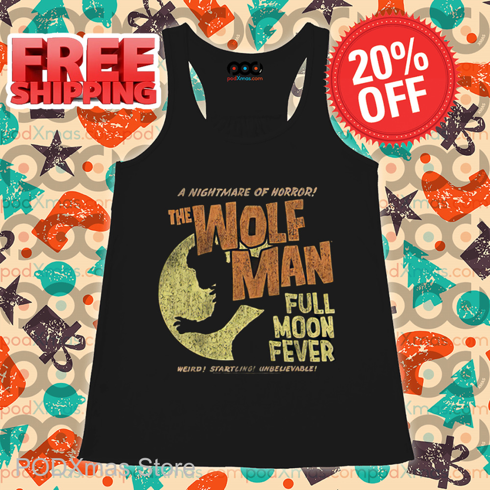 A Nightmare Of Horror The Wolf Man Full Moon Fever Vintage Shirt
