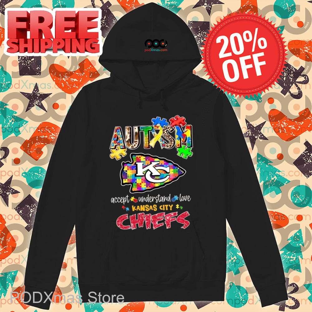 Autism Accept Understand Love Kansas City Chiefs 2025 Shirt