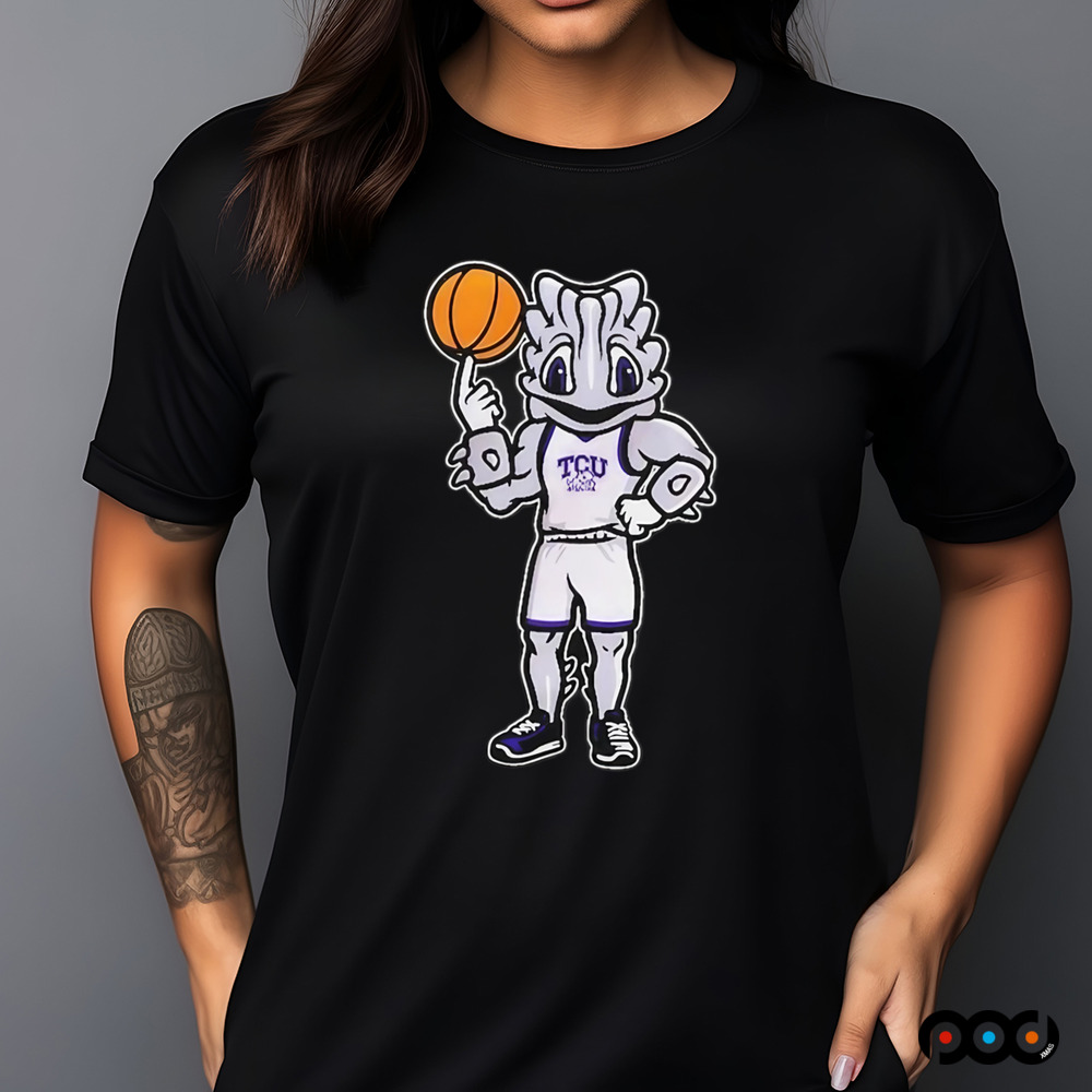 TCU Basketball Super Frog Special Mascot 2025 Shirt