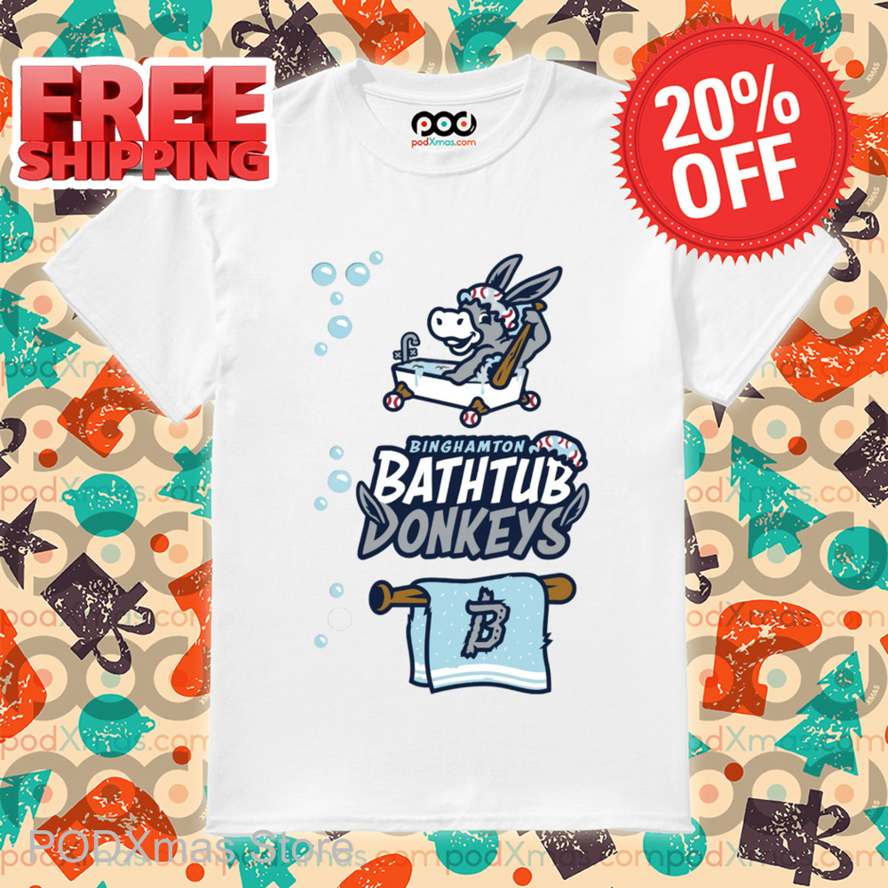 Binghamton Bathtub Donkeys Shirt