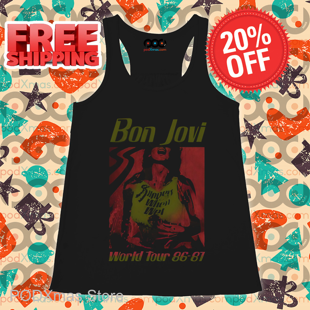Bon Jovi World Tour 86 81 Shirt