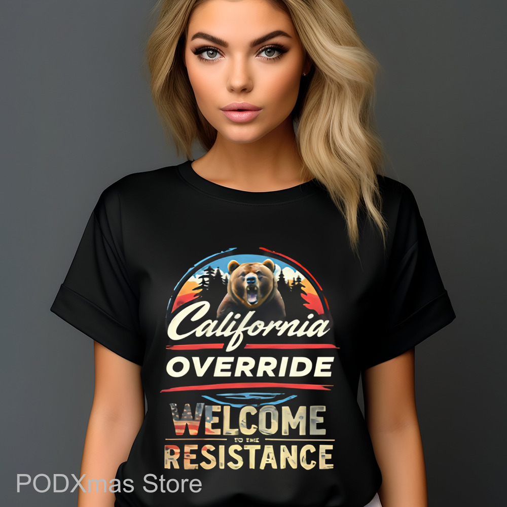 California Override Welcome To The Resistance Shirt
