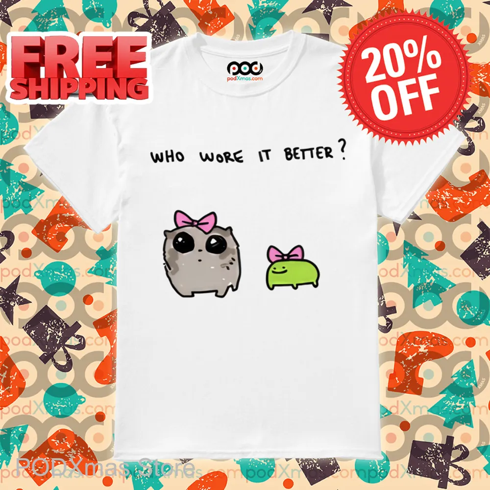 Cat Frog Who Wore It Better Shirt