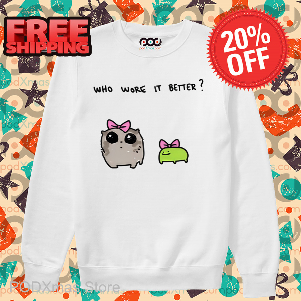 Cat Frog Who Wore It Better Shirt