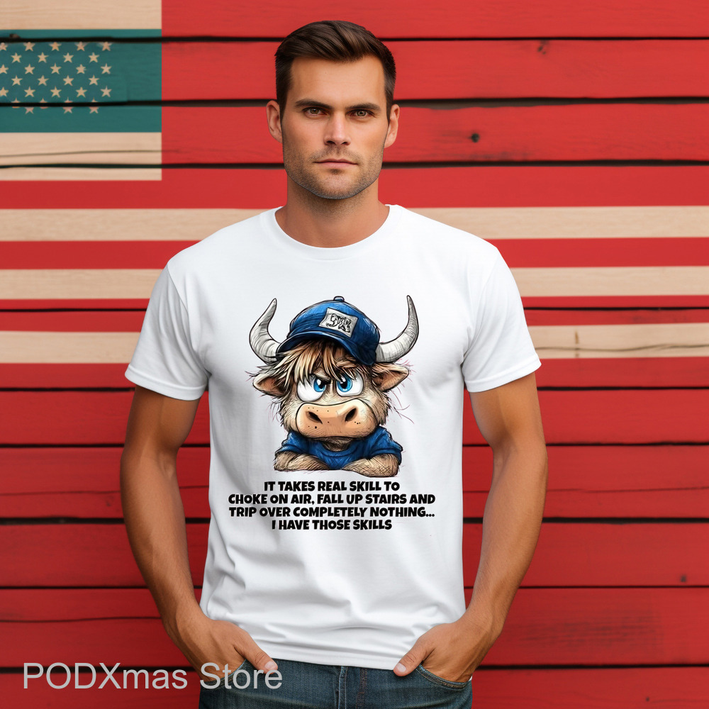 Cow It Takes Real Skill To Choke On Air Shirt
