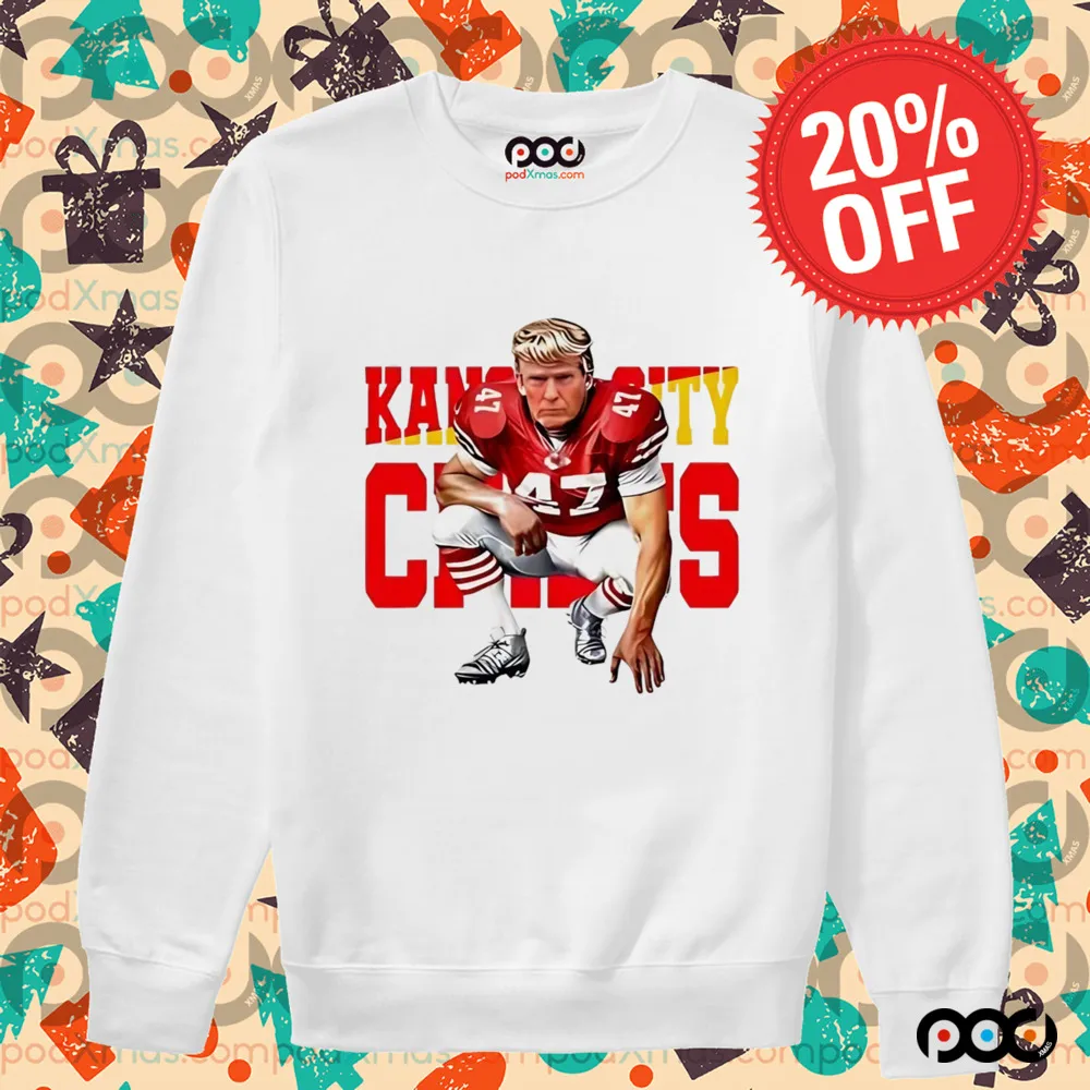 Trump 47 Kansas City Chiefs Super Bowl Lix 2025 shirt
