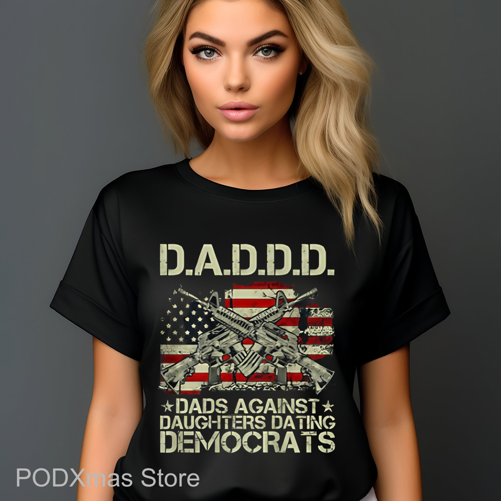 Dadd Dads Against Daughters Dating Democrats Vintage Shirt