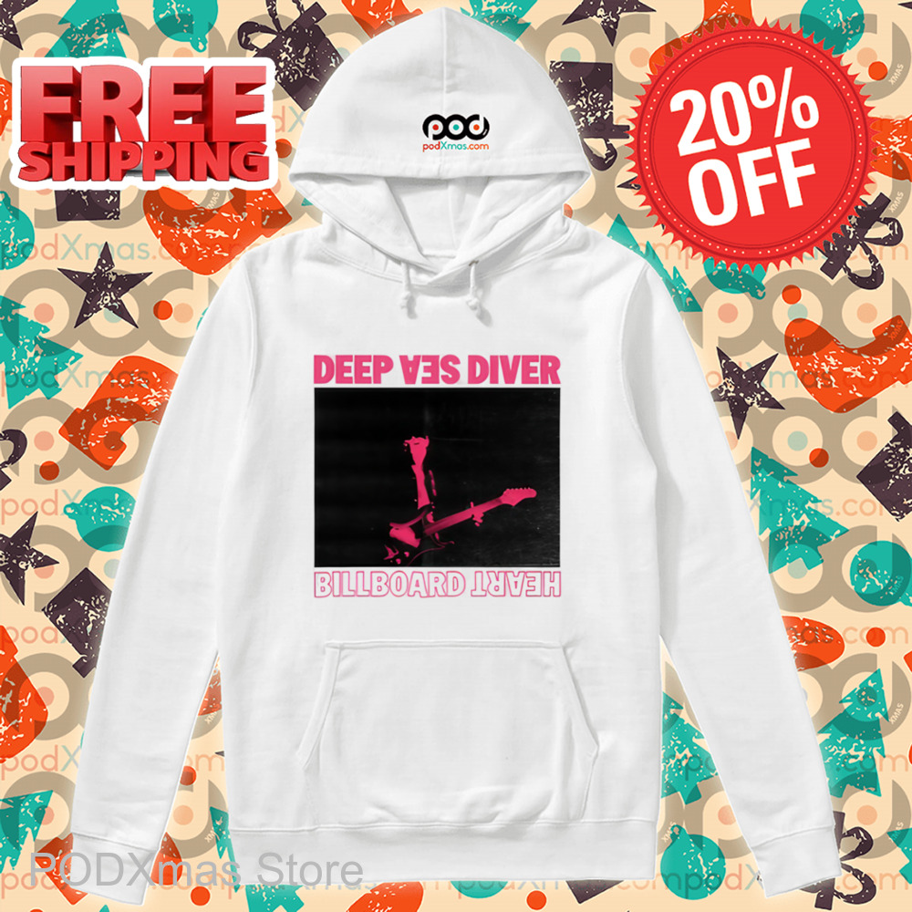 Deep Sea Diver Billboard Heart White Shirt