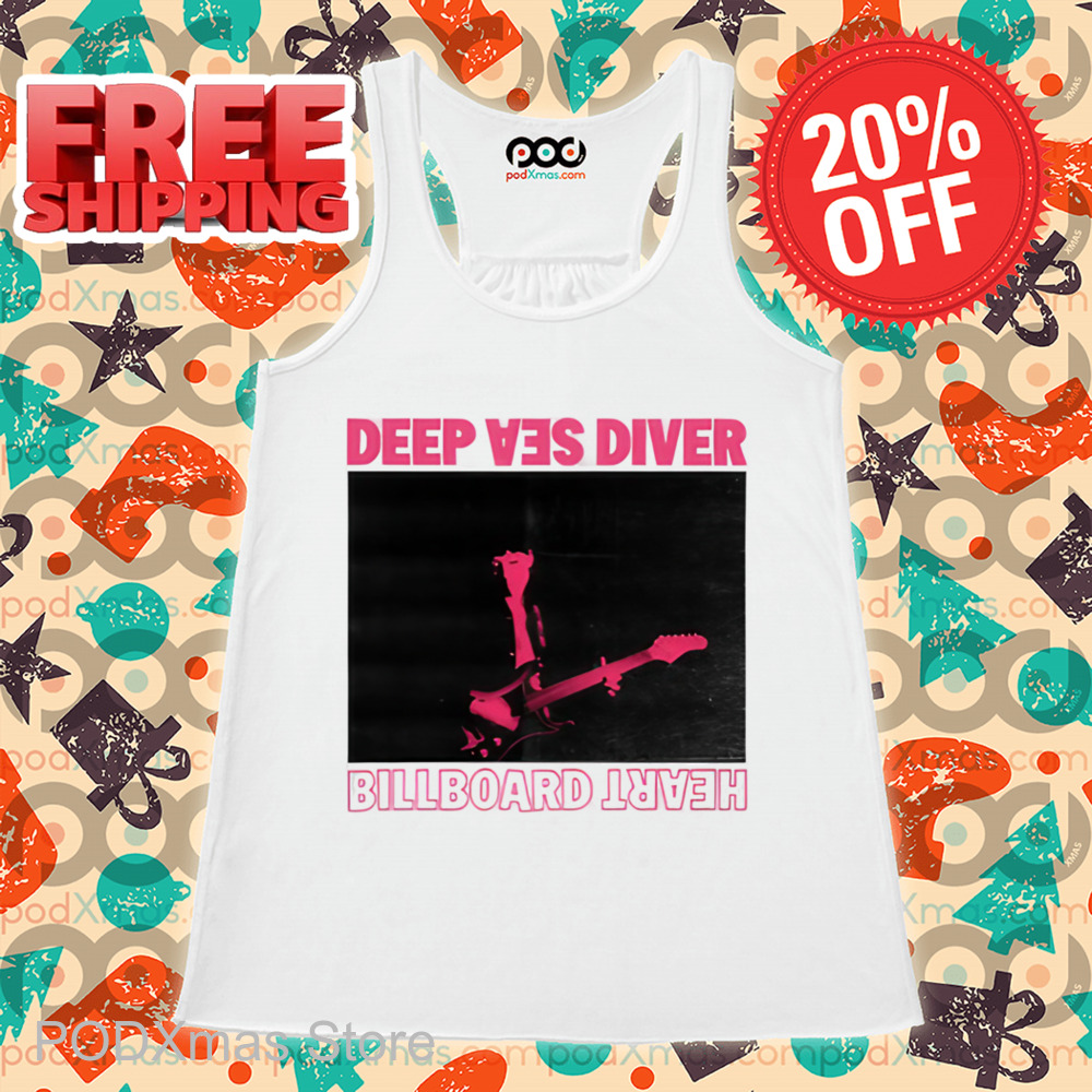 Deep Sea Diver Billboard Heart White Shirt