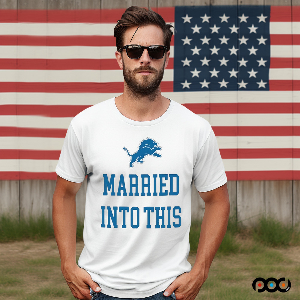 Detroit Lions Married Into This Shirt