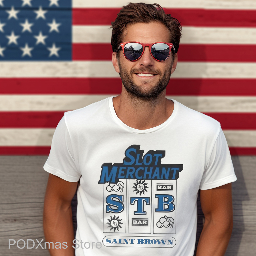 Detroit Lions Slot Merchant Saint Brown Shirt