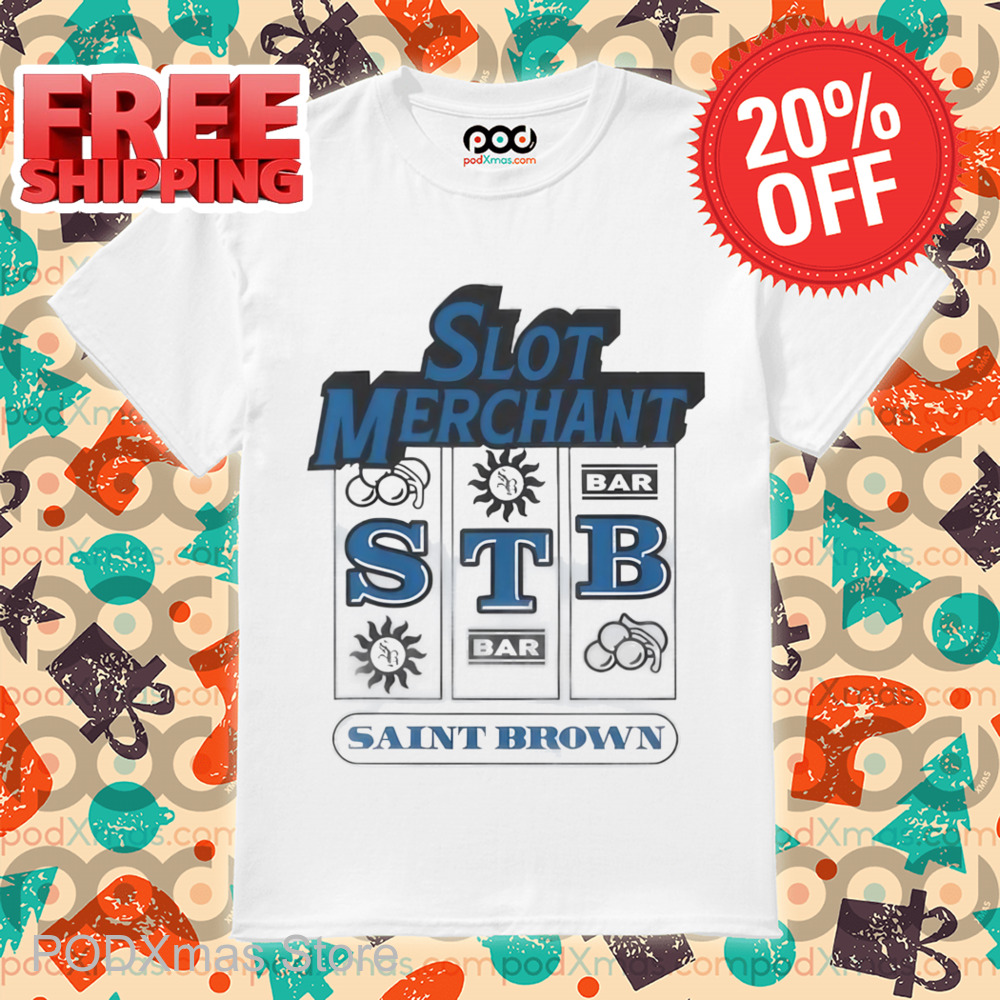 Detroit Lions Slot Merchant Saint Brown Shirt