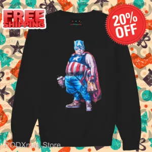 Fat Trump Captain America Shirt